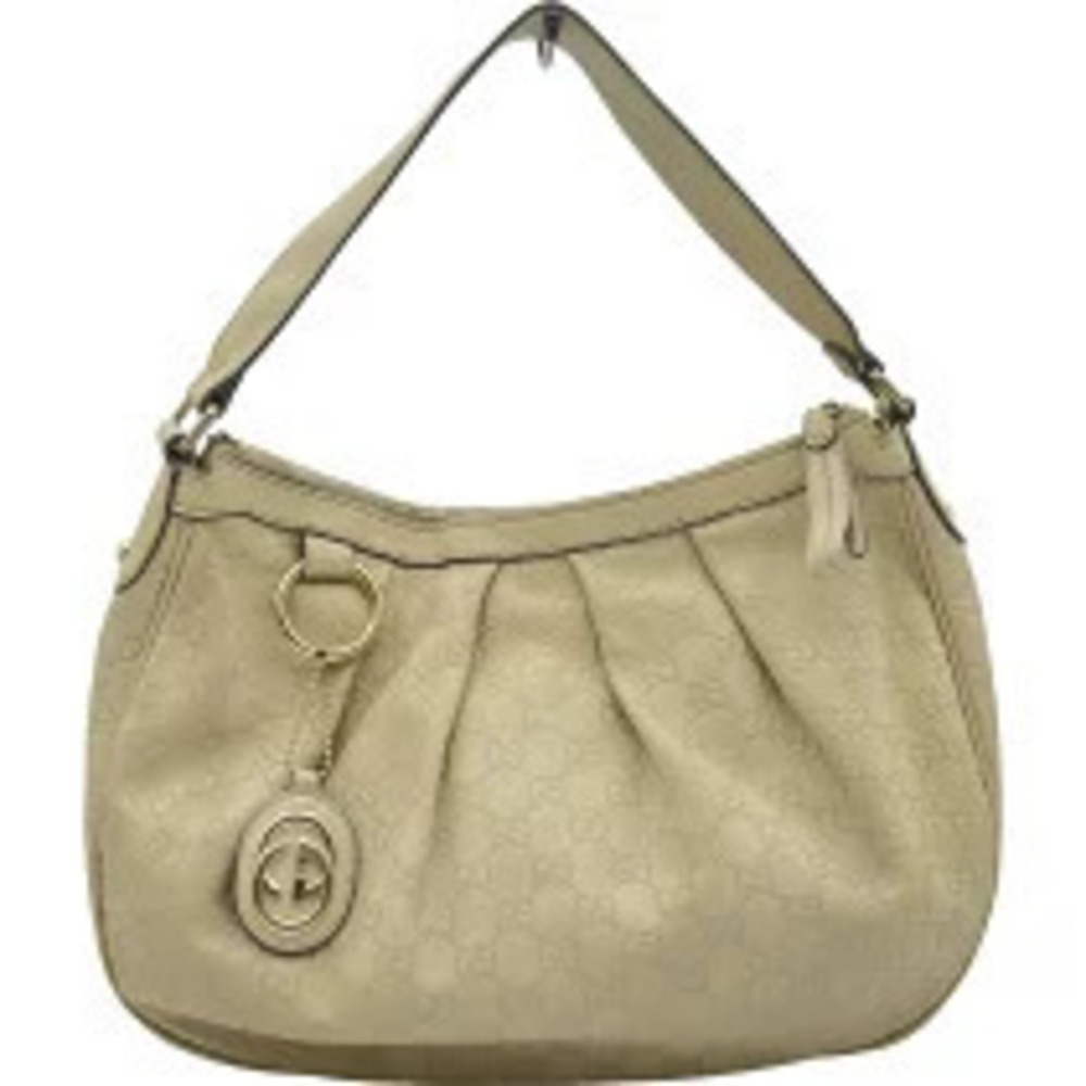 Gucci Sukey Gucci Guccissima Hobo Bag Ivory White Handbag Tote